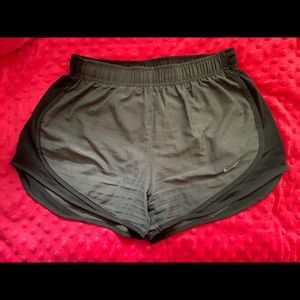 Nike dri-fit shorts. Size small. Black/gray color.